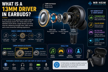 What Is a 13mm Driver in Earbuds?