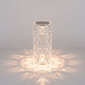 Diamond Rose Crystal Touch Lamp |16 Colors