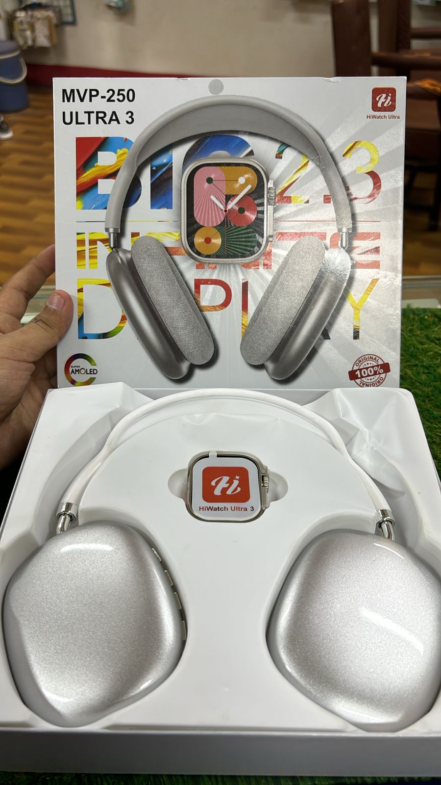 Hiwatch Ultra MVP-250 Combo |Earbuds Set