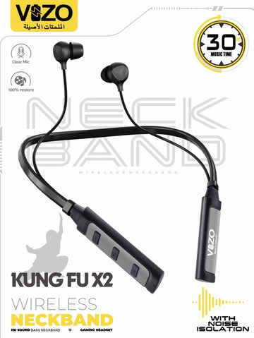 Vizo Kung Fu X2 Neckband |30H Playback